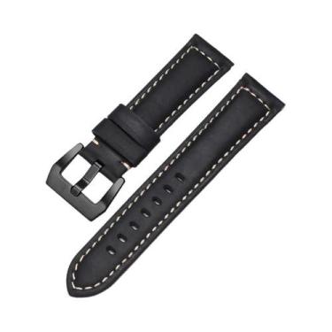 Imagem de Pulseira De Relógio Unissex Em Couro Legítimo Para Panerai PAM111 441 