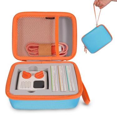 Imagem de KENOBE Capa para Yoto Mini – Leitor de Áudio e Música Infantil, Bolsa com Suporte para Alto-Falante para Crianças Reproduz Cartões de Audiolivro, Capa Rígida à Prova de Choque Portátil para Transporte
