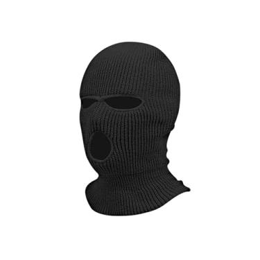 Imagem de 1 capa de assento de carro mascarada para cabeça tricotada Halloween capa de encosto de cabeça