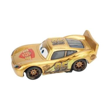 Imagem de Brinquedo Lightning McQueen Disney Pixar Cars 155 Metal Diecast Presen