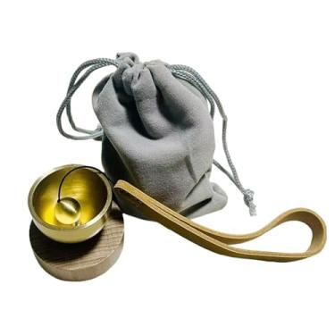 Imagem de Fxzqgnh Conjunto de Tigelas Tibetanas, Tigelas Sonoras para Meditação, Materiais Criativos, Decoração Artesanal, Enfeite para Presente, Style a