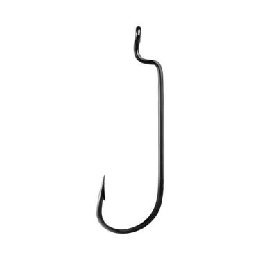 Imagem de 50 Peças De Anzóis Offset EWG De 9KM Em Aço Carbono De Alta Qualidade 