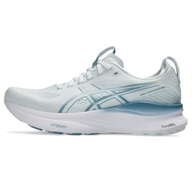 Imagem de ASICS Tênis de corrida masculino Gel-Kayano 32, Azul ártico/prata pura, 9 Wide