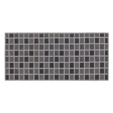 Imagem de Kit Tapete Cozinha 3 Peças Funcional Gradil - Antiderrapante - Cor Cin