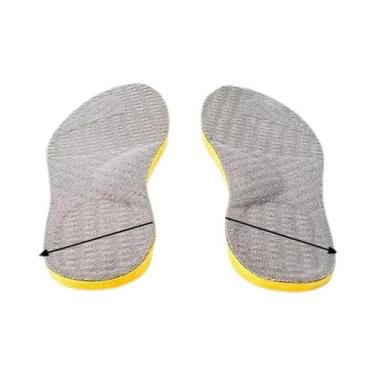 Imagem de Palmilha Ortopédica Para Pés Planos Suporte De Arco Para Homens E Mulh