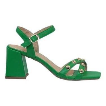 Imagem de Sandália Adora Salto Alto Bloco Feminina 1556521-01-Feminino