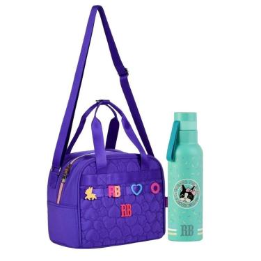Imagem de Kit Lancheira Garrafa Térmica VD Juvenil Rebecca Bonbon-Feminino