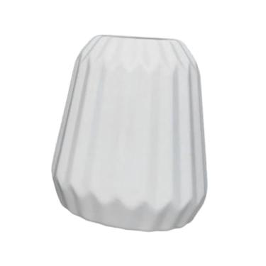 Imagem de Kuntesetty Vaso de flores decorativo para mesa, arranjo floral, vaso de flores artificial em cerâmica para ou entrada, L