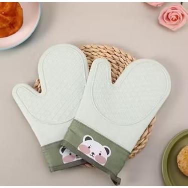 Imagem de Luvas Térmica para Forno e Fogão, 1 Par, Kit de Proteção
