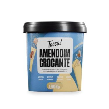 Imagem de Pasta De Amendoim Zero Açúcar Crocante Tocca 800g