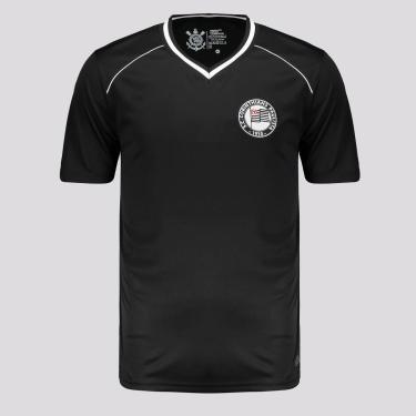 Imagem de Camisa Corinthians CP Preta-Masculino