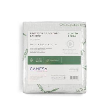 Imagem de Protetor De Colchão Impermeável Solteiro Blend Bamboo - Camesa