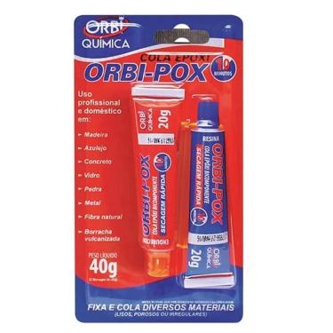 Imagem de Cola Epóxi Orbi Pox 10 Min 40g ORBI-POX