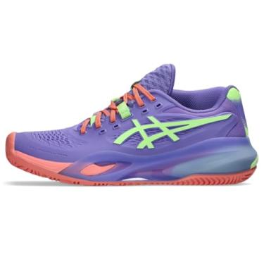 Imagem de ASICS Tênis feminino Gel-Resolution X Padel, Ametista/verde iluminado, 36