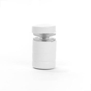 Imagem de Puxador Janela Vidro Blindex 1629JA C/18mm Branco 5 unidades - AL