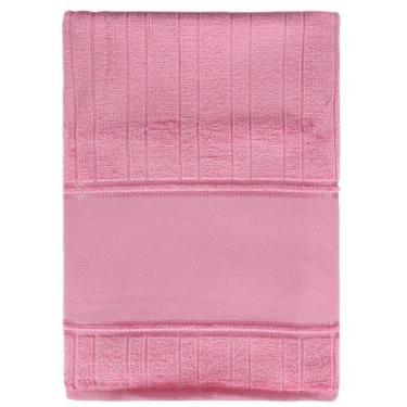 Imagem de Toalha de Banho Velour Artesanalle - Rosa - Döhler