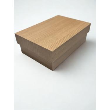 Imagem de Caixa Multiuso em MDF, 30cm x 20cm x 12cm, com Tampa, Organizador objetos