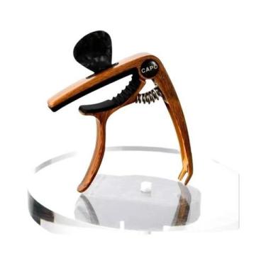 Imagem de Capotraste De Liga De Alumínio Para Guitarra, Suporte De Palhetas De M