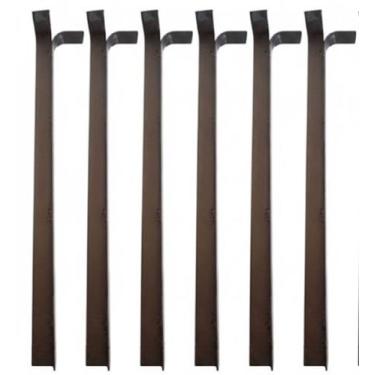 Imagem de 6 X Grapa Para Pia De Chumbar Bancada Granito Mármore 60cm - casa do m