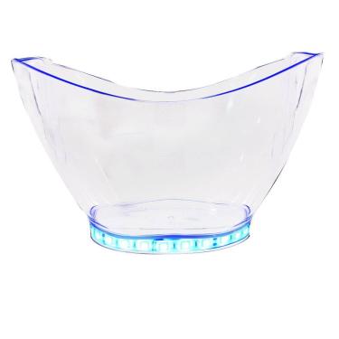 Imagem de Champanheira Oval Grande LED KrystalON Transparente Acrílico