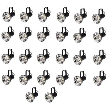 Imagem de Kit 26 Spot Trilho Perfilado Eletro calha Par20 Bulbo OL5