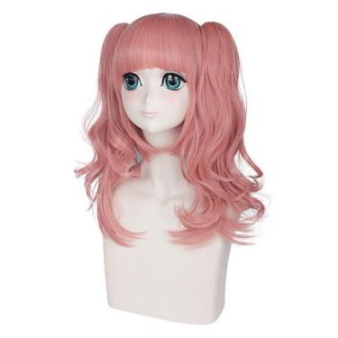 Imagem de Peruca de cosplay A Certain Scientific Railguns Shirai Kuroko 60cm - y