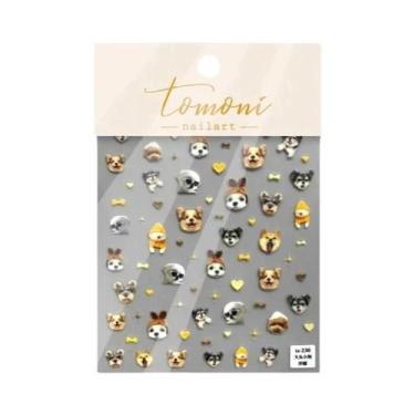 Imagem de Adesivos De Unha 3D Em Relevo Com Animais, Autoadesivos, Cães, Gatos, 