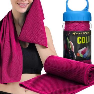 Imagem de Toalha de Microfibra Gold Sports Ultra II Refrescante Cool - 88x29 cms