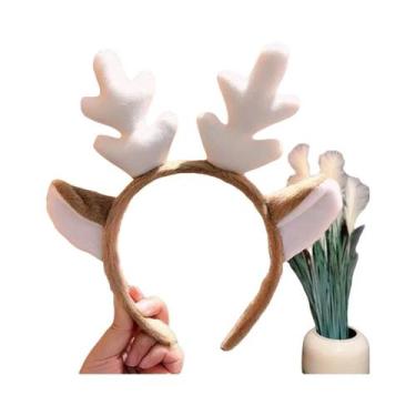 Imagem de Faixas De Cabelo De Pelúcia De Natal Para Mulheres, Acessórios De Fest
