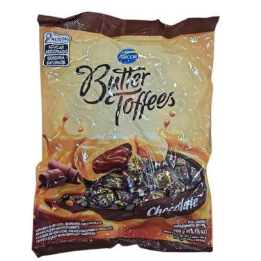 Imagem de Bala Mastigável Butter Toffes Chocolate 400g - Arcor