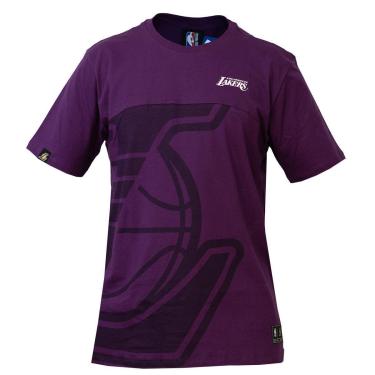 Imagem de Camiseta NBA La Lakers Fullface Símbolo Roxo - Masculino-Masculino