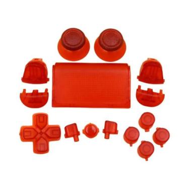 Imagem de Conjunto De 18 Capas De Joystick Para Controle PS4 pro JDS 040, D-Pad,