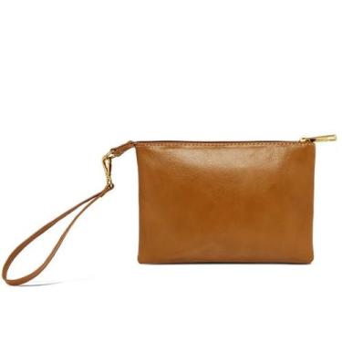 Imagem de Clutch de Couro Nanda - Relicário, Caramelo