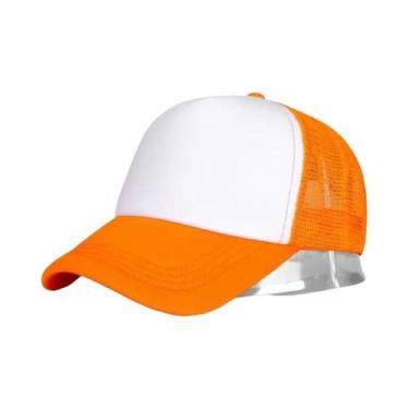 Imagem de Boné Snapback Unissex Preto - Ajustável, de Malha, para Hip Hop, 54-60
