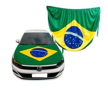 Imagem de Bandeira Do Brasil Para Capô Carro Jogos Politica - Nilo-imports