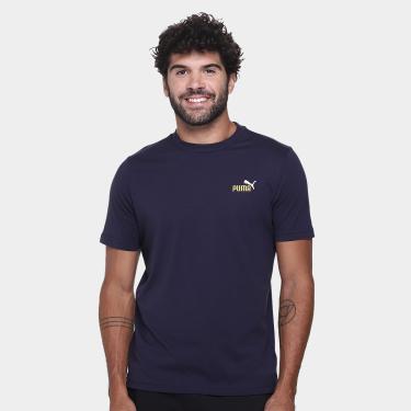 Imagem de Camiseta Puma 2 Color Small No. 1 Logo Masculina-Masculino