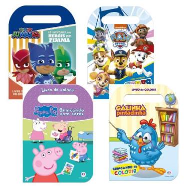 Imagem de Kit Livros Coleção Colorindo com Alça - Ciranda Cultural
