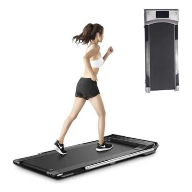Imagem de Esteira Elétrica Plana Academia Portátil Dobrável 220V