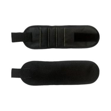 Imagem de Pulseira Magnética Para Ferramentas Com Compartimento Para Parafusos, 