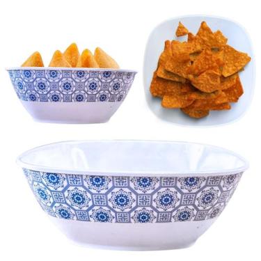 Imagem de Bowl Tigela Melamina Quadrada 1200ml Pote 20cm - Sk