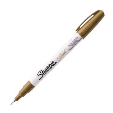 Imagem de Marcador Permanente Sharpie Ultra Fino Paint Óleo Ouro