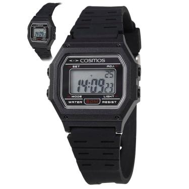 Imagem de Relógio Cosmos Masculino Ref: Os48863d Digital VIntage Infantil
