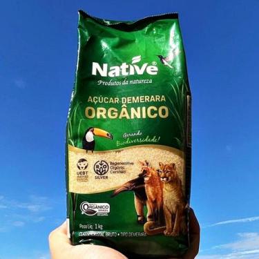 Imagem de Açúcar Demerara Cristal Orgânico 1kg - Santa Maria