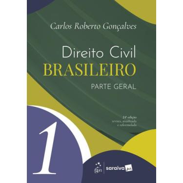 Imagem de Livro - Direito Civil Brasileiro - Parte Geral - Vol. 1 - 24ª Edição 2