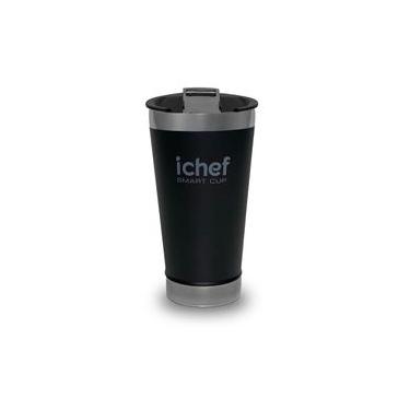 Imagem de Copo Térmico Polishop Ichef Com Tampa Smart Cup 600 ml