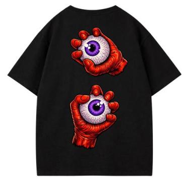 Imagem de Camiseta Oversized Premium 100% Algodão com Estampa DTF - AFTER, P, Br