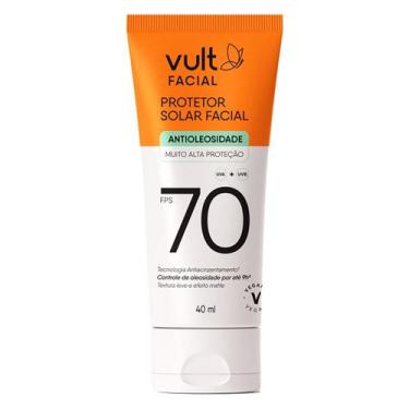 Imagem de Vult Protetor Solar Facial Antioleosidade FPS 70 40ml