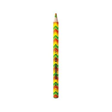 Imagem de Lápis de Cor Tamanho Jumbo Rainbow - Mina Multicolorida Neon - Tris