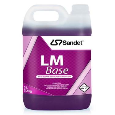 Imagem de Detergente Desincrustante Ácido Lm Base 5 litros Sandet