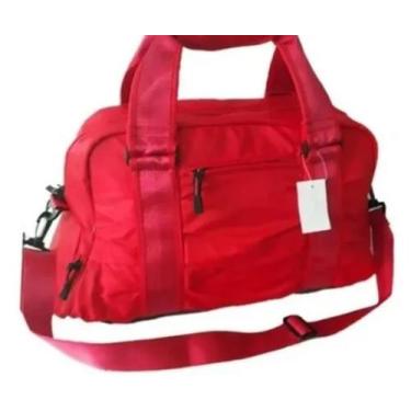 Imagem de Bolsa Feminina Blogueira Mala Esportiva Fitness Academia Gym Sport - W